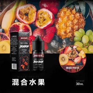BONBON 邦邦煙油：30mg 美國進口高 CP 值小煙油！紅冰、法式檸檬派口味與涼度分級推薦