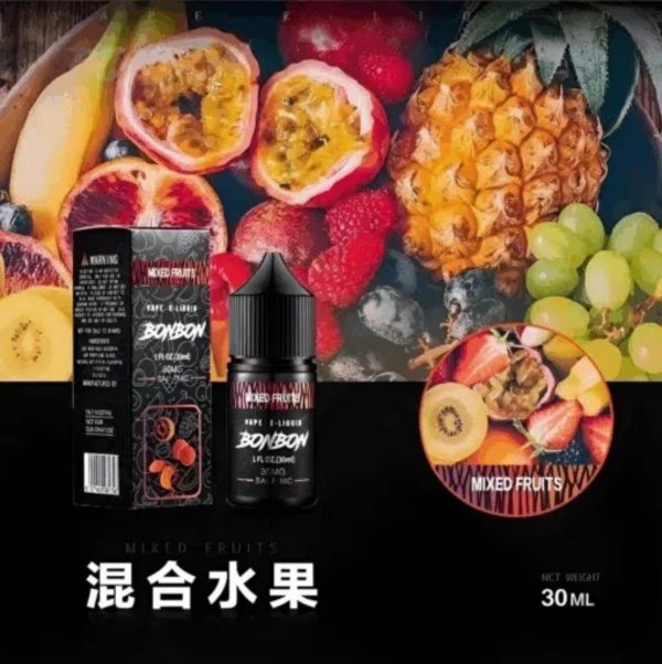 BONBON 邦邦煙油：30mg 美國進口高 CP 值小煙油！紅冰、法式檸檬派口味與涼度分級推薦