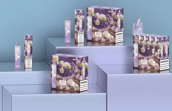 xiaoke 7500 puffs 梟客一次性電子煙 3% 尼古丁 大容量拋棄式煙桿