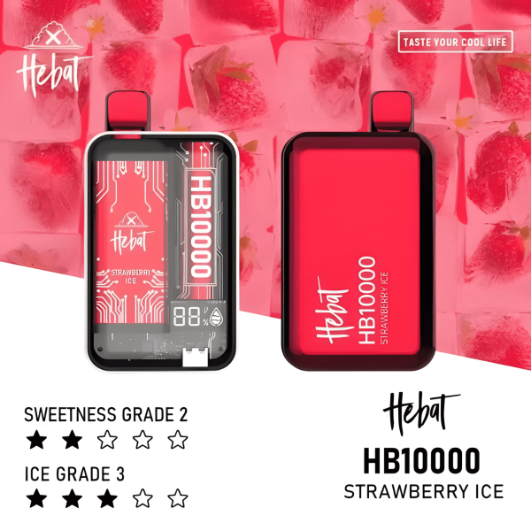 喜貝一次性電子煙/Hebat 10000 puffs 超大容量/拋棄式電子菸/超長續航/台灣電子煙批發 711到付
