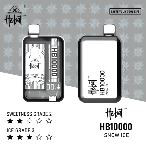 喜貝一次性電子煙/Hebat 10000 puffs 超大容量/拋棄式電子菸/超長續航/台灣電子煙批發 711到付