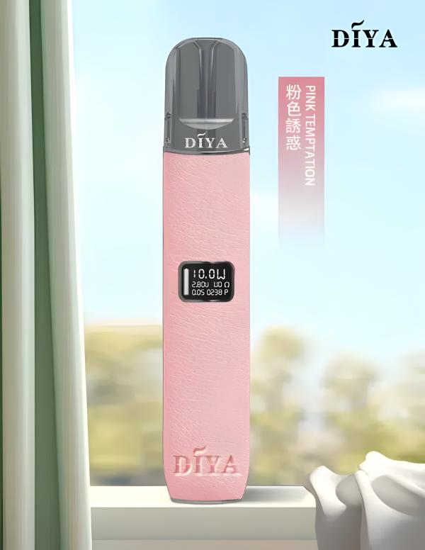 Diya 叮啞皮革電子煙主機 全新皮革包裹設計、細膩手感與超高 CP 值穩定品質