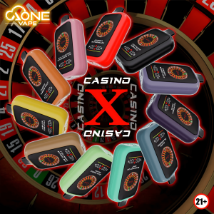 AONE VAPE – CasinoX 16000口 全彩螢幕 賭場一次性拋棄式電子煙 現貨