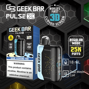 GEEK BAR Pulse X 25000 Puffs 一次性電子煙 拋棄式霧化棒 5% 尼古丁 美歐爆款