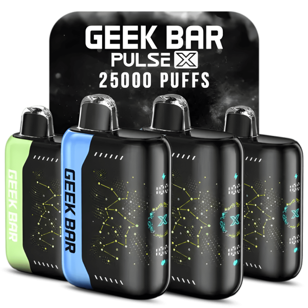 GEEK BAR Pulse X 25000 Puffs 一次性電子煙 拋棄式霧化棒 5% 尼古丁 美歐爆款