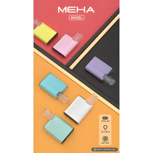 Meha方形主機 350mAh 快充與 魅嗨五代煙桿 通配Relx五代煙彈