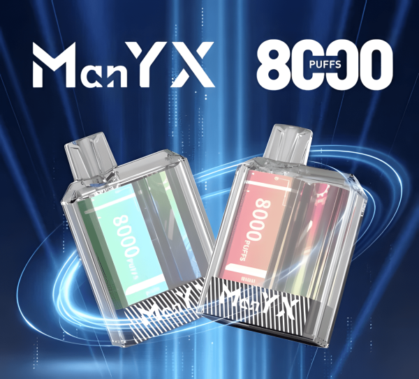 Manyx 8000口拋棄式煙彈 口味多樣  蠻夷熊一次性電子煙 台灣現貨