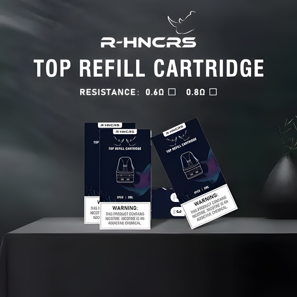 R-HNCRS 犀牛註油主機評測：1000mAh 續航、5-25W 輸出與 OXVA XLIM 彈倉 台灣現貨 711到付