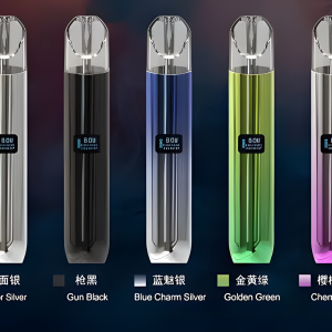 炫刻一代電子煙主機 鋅合金一體成型、420mAh 續航與 8W/10W 兩檔可調