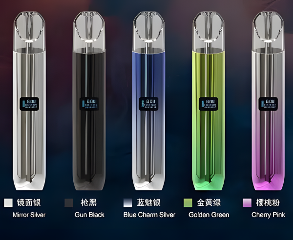 炫刻一代電子煙主機 鋅合金一體成型、420mAh 續航與 8W/10W 兩檔可調