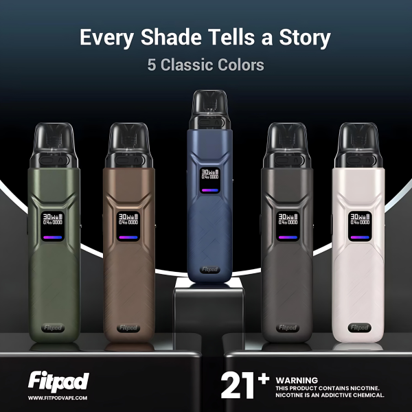 FITPOD O-SHADOW SE 30W 主機深度評測：兼容 XLIM 彈倉、1000mAh 續航與 OLED 智能 台灣現貨 711到付