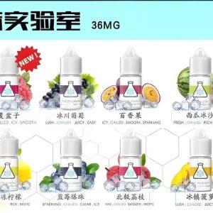 ICE LAB冰凍實驗室煙油 台灣電子菸36mg鹽油