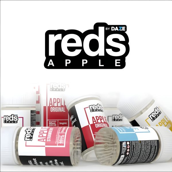 7 DAZE Reds Apple 大煙油：美國超人氣 Freebase 蘋果汁系列，3mg 濃郁果香推薦！