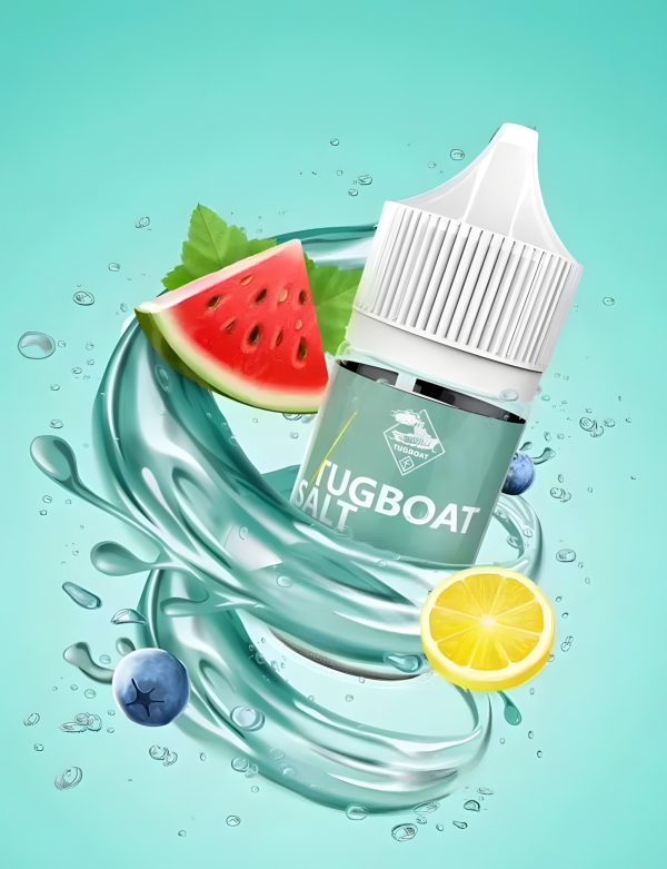 新拖船煙油 TUGBOAT 鹽系列：50mg 高濃度 Nic Salt，強烈擊喉感與多元口味推薦！