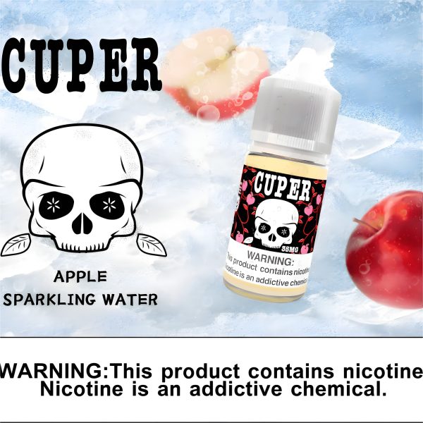 CUPER 酷柏煙油：美式重口爆香 35mg 鹽油推薦！鳳梨荔枝、焦糖瑪奇朵 台灣現貨 711到付