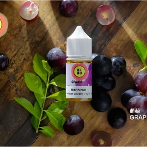 BIBO 經典小煙油：台灣製造 30ml/0mg 無尼古丁！葡萄冰沙、白桃氣泡水熱銷口味 台灣現貨 711到付