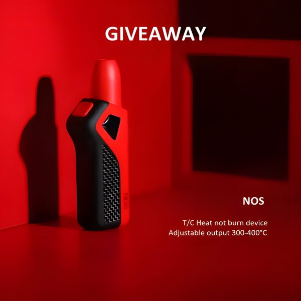 NOSSMOKE NOS 加熱煙機：1100mAh 續航、300-400℃ 溫度可調！兼容 heets/nuso/樂美 HNB 煙彈