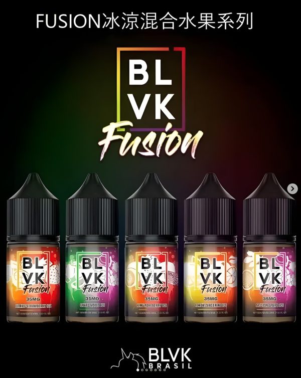 BLVK 獨角獸煙油：FRZN 冷凍系列與經典甜點口味解析，美國頂級 Nic Salt 推薦！