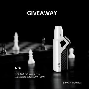 NOSSMOKE NOS 加熱煙機：1100mAh 續航、300-400℃ 溫度可調！兼容 heets/nuso/樂美 HNB 煙彈