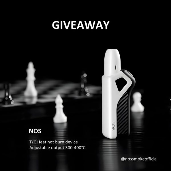 NOSSMOKE NOS 加熱煙機：1100mAh 續航、300-400℃ 溫度可調！兼容 heets/nuso/樂美 HNB 煙彈
