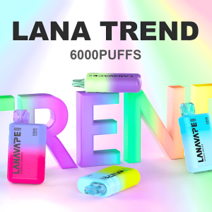 LANA TREND 6000 PUFFS LANA一次性6000口拋棄式時尚設計電子煙