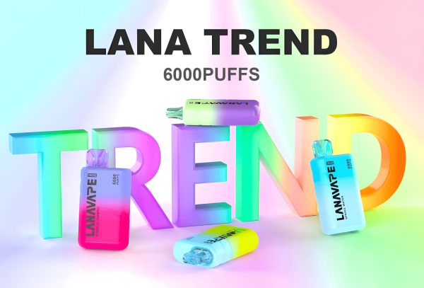 LANA TREND 6000 PUFFS LANA一次性6000口拋棄式時尚設計電子煙