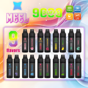 Meel 9000 Puffs 拋棄式電子煙 Type-C充電 一次性煙桿 台灣現貨