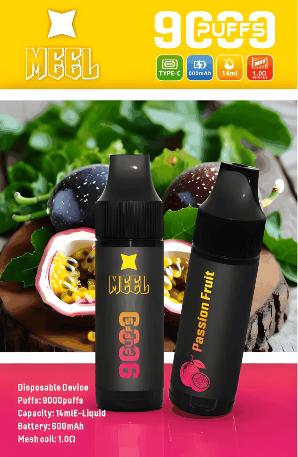 Meel 9000 Puffs 拋棄式電子煙 Type-C充電 一次性煙桿 台灣現貨