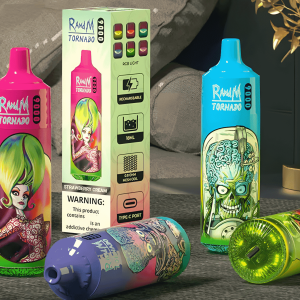 Randm 9000 Puffs 龍捲風拋棄式電子煙 18ml 超長續航 一次性霧化棒 歐美爆款