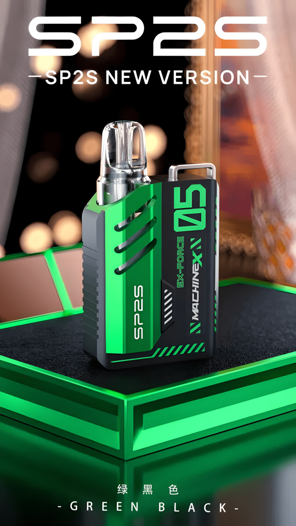 新款上市 Sp2s Max主機  機械工業風設計 思博睿方塊煙桿 台灣電子煙推薦