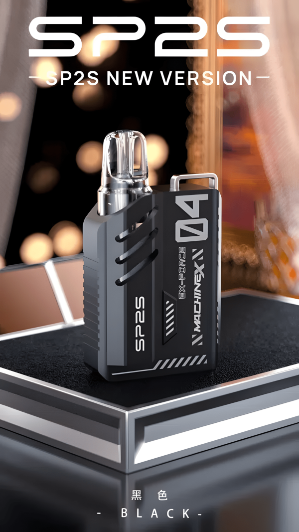 新款上市 Sp2s Max主機  機械工業風設計 思博睿方塊煙桿 台灣電子煙推薦
