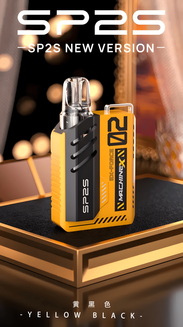 新款上市 Sp2s Max主機  機械工業風設計 思博睿方塊煙桿 台灣電子煙推薦