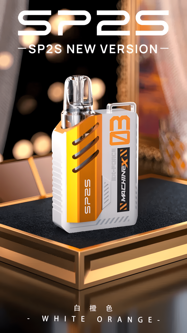新款上市 Sp2s Max主機  機械工業風設計 思博睿方塊煙桿 台灣電子煙推薦