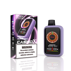 AONE VAPE – CasinoX 16000口 全彩螢幕 賭場一次性拋棄式電子煙 現貨