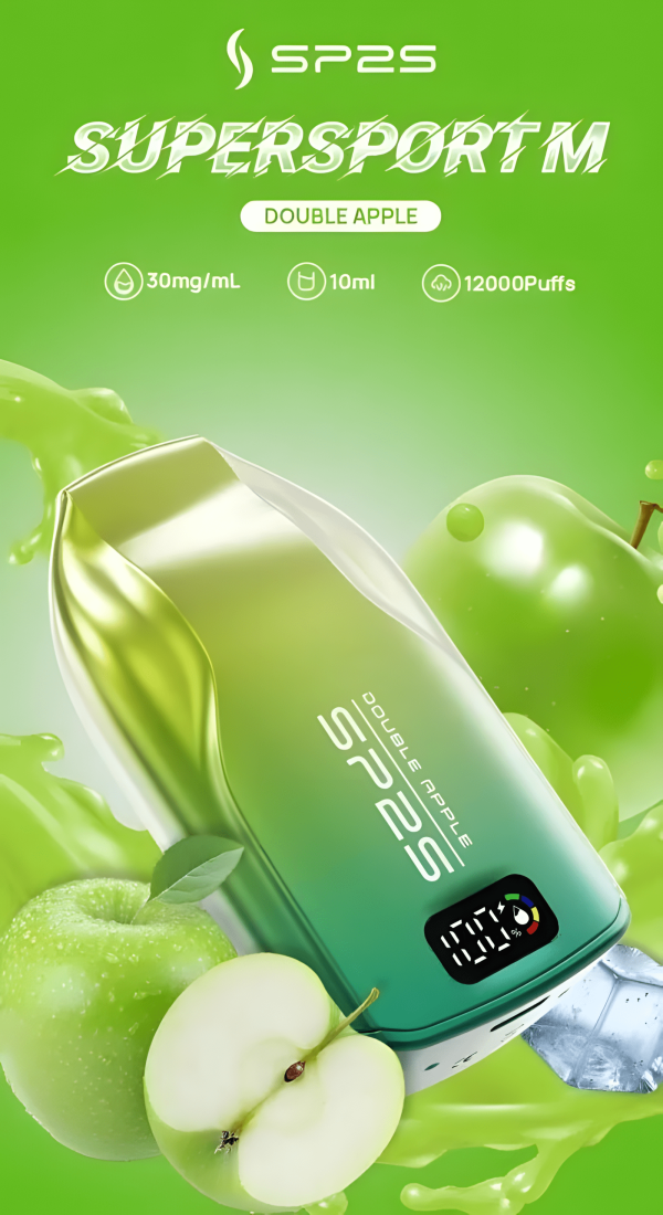 SP2S 9000 PUFFS 、3%尼古丁 、 拋棄式電子煙 、 澳洲版 台灣現貨
