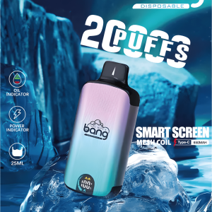 Bang 25000 Puffs 超大屏幕 擁有 30ml超大容量可充電拋棄式電子煙
