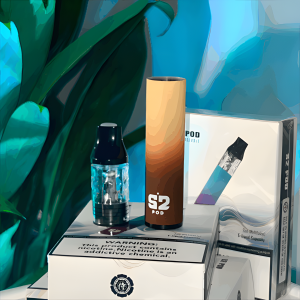 S2 POD 將軍小煙主機系列：焦糖金、晚霞紫等高顏值色系與 500mAh Type-C 注油式設計 台灣現貨 711到付