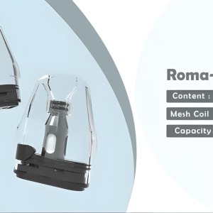 Roma R1 空煙倉、一組3個 2ml容量 、防漏設計、小蠻牛主機通用