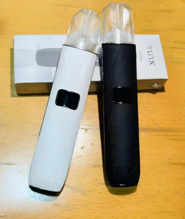 TUTX 皮革電子煙主機 高質感皮革包覆、350mAh 穩定恆壓與一代通用