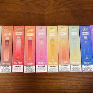 LIMI 7000 PUFFS 發光拋棄式電子煙 長續航 多口味 台灣一次性電子煙推薦