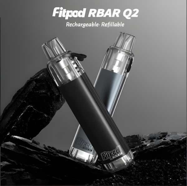 Fitpod RBAR Q2 一次性電子煙評測：600mAh 續航、Type-C 快充與多種配色，輕巧入門首選
