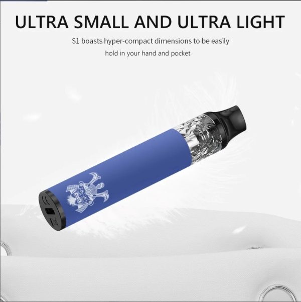 將軍S1 DISPOSABLE BARS 一次性註油2ml 容量電子煙主機 拋棄式電子煙 可重複註油 台灣電子煙批發
