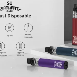 將軍S1 DISPOSABLE BARS 一次性註油2ml 容量電子煙主機 拋棄式電子煙 可重複註油 台灣電子煙批發
