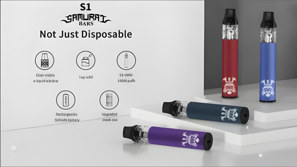 將軍 S1 一次性電子煙評測：500mAh 輕巧便攜、2ml 預填充與即吸即用設計，新手首選