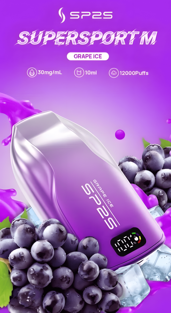 SP2S 9000 PUFFS 、3%尼古丁 、 拋棄式電子煙 、 澳洲版 台灣現貨