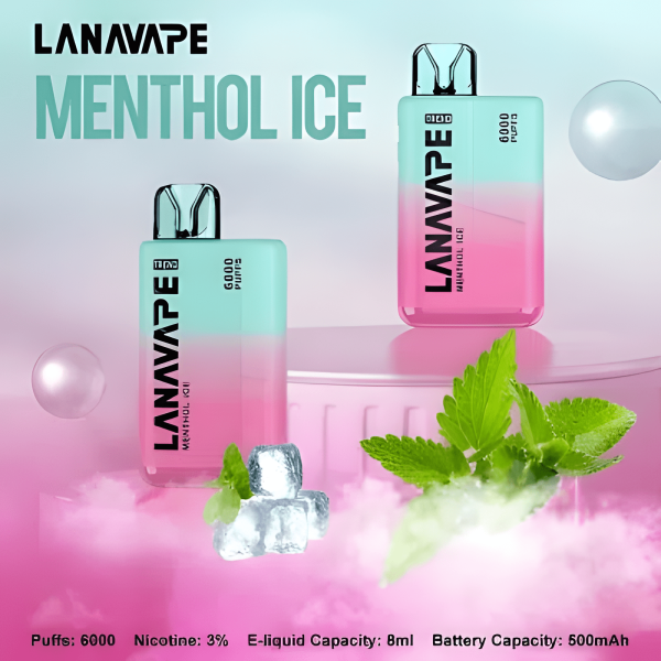 LANA Bar BC 6000口/拋棄式電子煙/長續航/一次性超涼款/711貨到付款