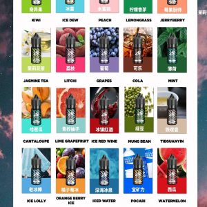 鯊克煙油 彩鯊系列 SALT SHAQ 原裝進口 鯊克二代注入式煙油 30ml/40mg/